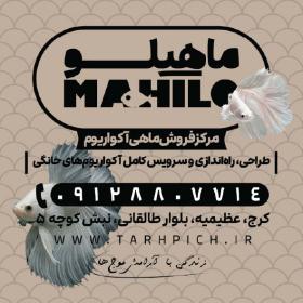 دانلود کارت ویزیت آکواریوم ماهیلو