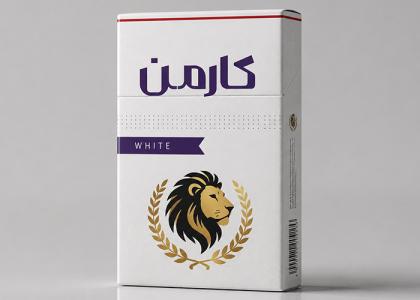 طرح بسته بندی سیگار کارمن با تصویر شیر