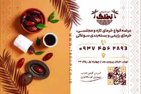 دانلود کارت ویزیت خرما فروشی نخلک