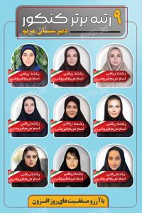 دانلود بنر عمودی نفرات بر تر کنکور