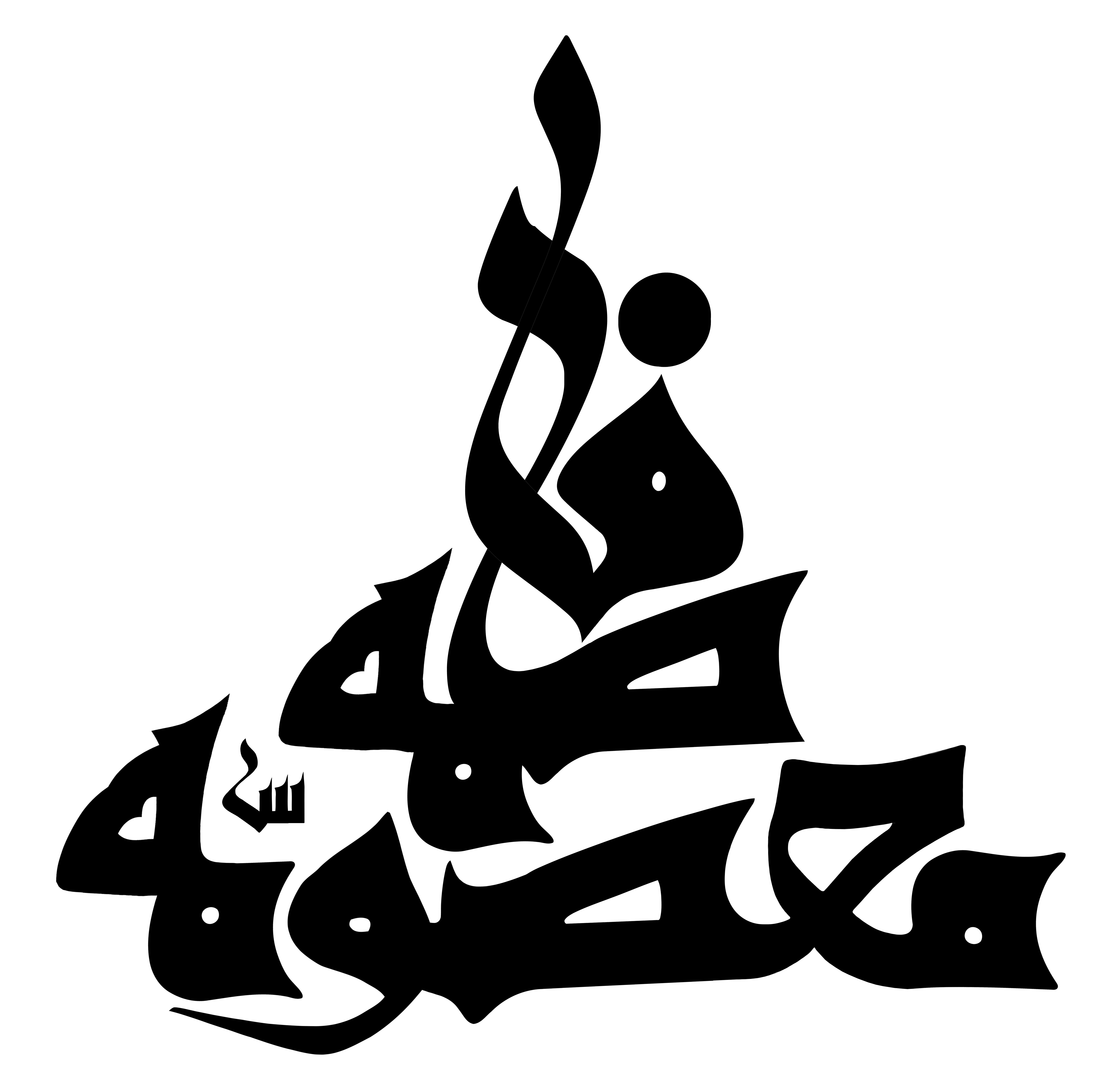 دانلود تایپوگرافی فاطمه معصومه با فونت درشت