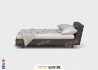دانلود موکاپ تخت خواب دو نفره از زاویه رو به رو و کنار