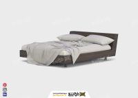 دانلود موکاپ تخت خواب دو نفره از زاویه رو به رو و کنار