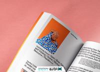 دانلود موکاپ صفحات باز کتاب و دست