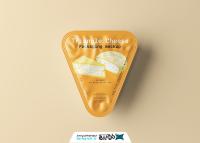 دانلود موکاپ بسته بندی اسلایسی پنیر