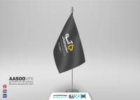 دانلود موکاپ پرچم رومیزی سه عددی