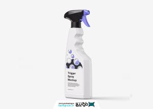 دانلود موکاپ مواد شوینده شیشه شور پاک کننده سفید