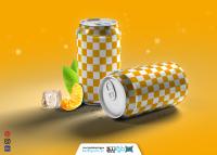 دانلود موکاپ انرژی زا بطری معلق