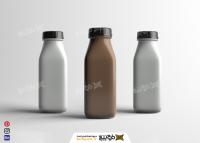 دانلود مجموع موکاپ بطری شیشه ای شیر و شیر کاکائو