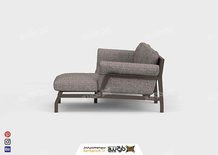 دانلود موکاپ مبل راحتی کرم