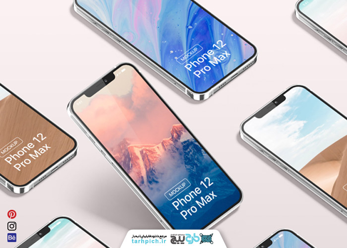 دانلود موکاپ آیفون 12 مجموع