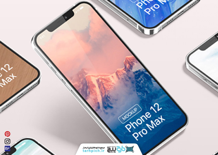 دانلود موکاپ آیفون 12 مجموع