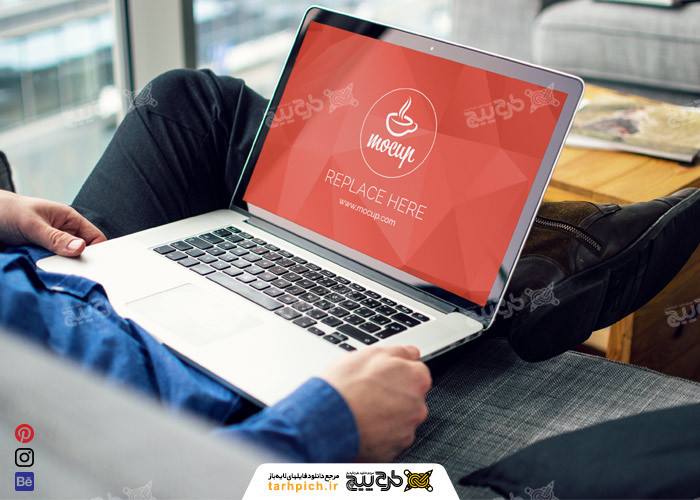 دانلود مجموع موکاپ لپتاپ (مک بوک)