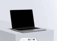 دانلود مجموعه موکاپ لپتاپ نقره ای ومشکی