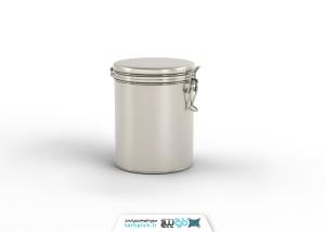 دانلود موکاپ بطری و ظروف فلزی استوانه ای