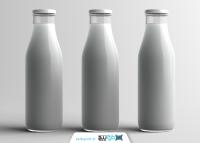دانلود موکاپ پک شیر شیشه ای استوانه ای