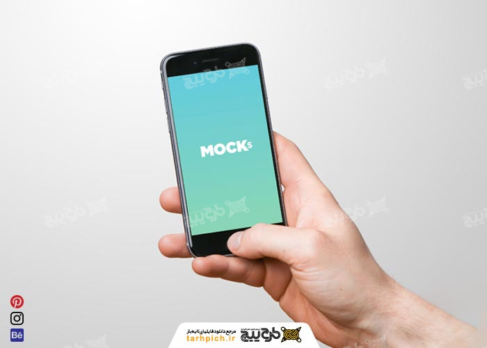دانلود مجموع موکاپ موبایل گرفته شده در دست