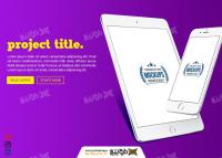 دانلود مجموع موکاپ موبایل و لپتاپ تایتل دار