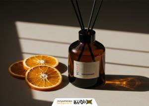 موکاپ شیشه قهوه ای عود