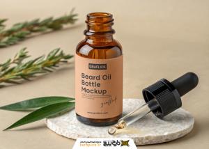 دانلود موکاپ شیشه قطره ویتامین بچه