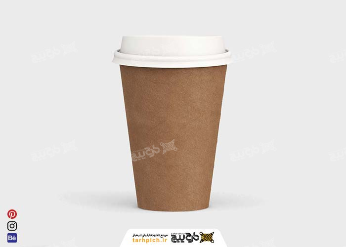 دانلود موکاپ لیوان کاغذی در ابعاد مختلف