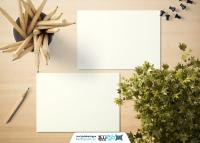 دانلود موکاپ کاغذ یادداشت ابعاد a6
