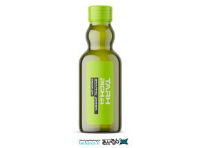 دانلود موکاپ شیشه کوچک روغن زیتون