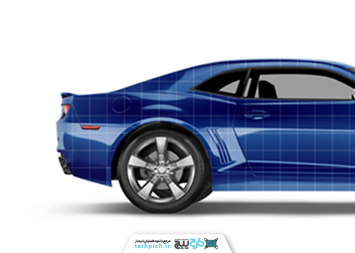 موکاپ وانت مجموعه دو عددی خودرو شخصی