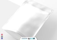 دانلود موکاپ کیسه و پاکت پلاستیکی زیپ کیپ دار ساده سفید