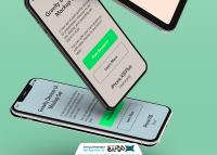 دانلود موکاپ ریسپانسیو دیوایس آیفون و آیپد معلق