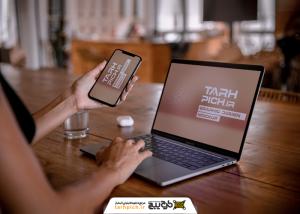 دانلود موکاپ ریسپانسیو دیوایس با نمایش گوشی و لپ‌تاپ