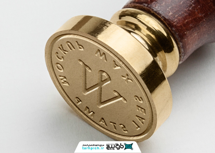 دانلود موکاپ پاکت با مهر و موم