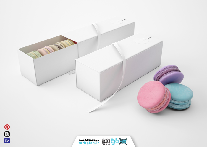 دانلود پک موکاپ شیرینی رنگی