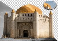 دانلود تصویر استوک بازسازی شده دور بری حرم امامان بقیع قبل از تخریب