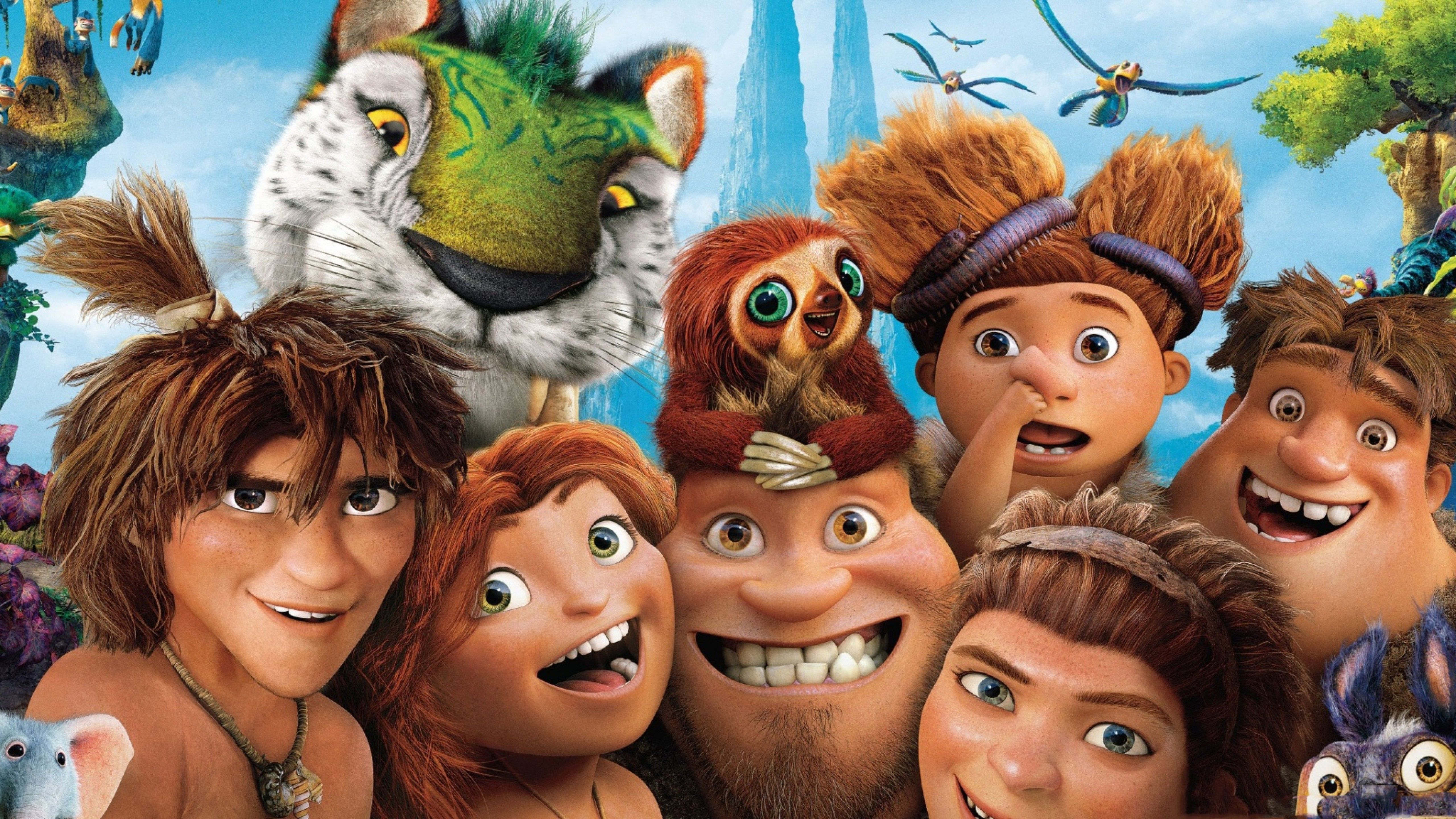 دانلود تصویر استوک انیمیشن غارنشینان (The Croods)