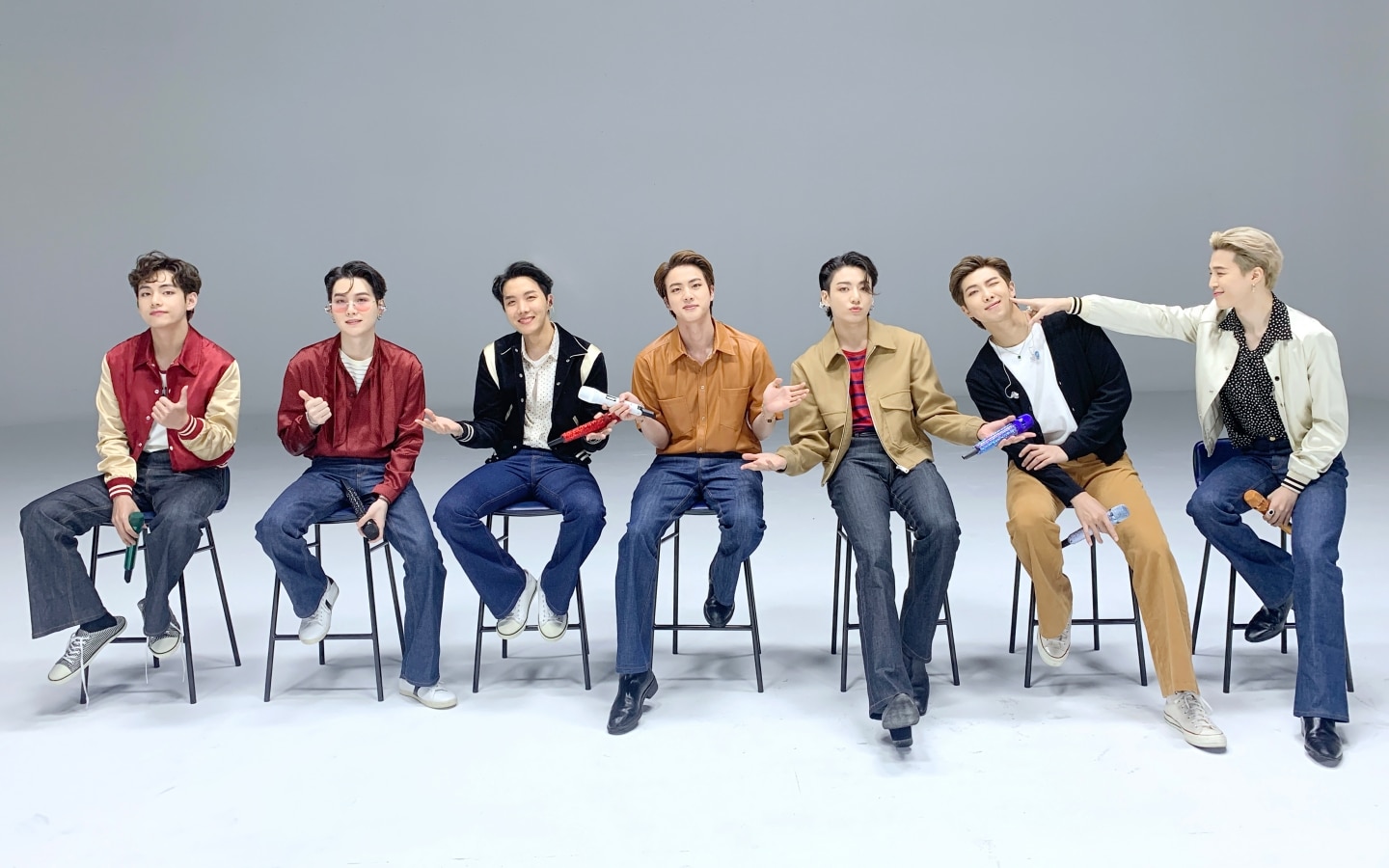 دانلود تصویر استوک گروه bts با کیفیت بالا