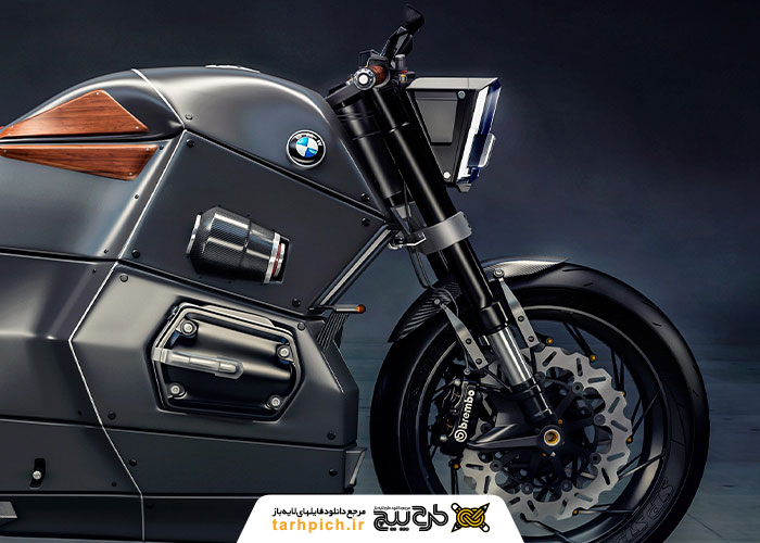 دانلود تصویر استوک موتورسیکلت BMW Urban Racer