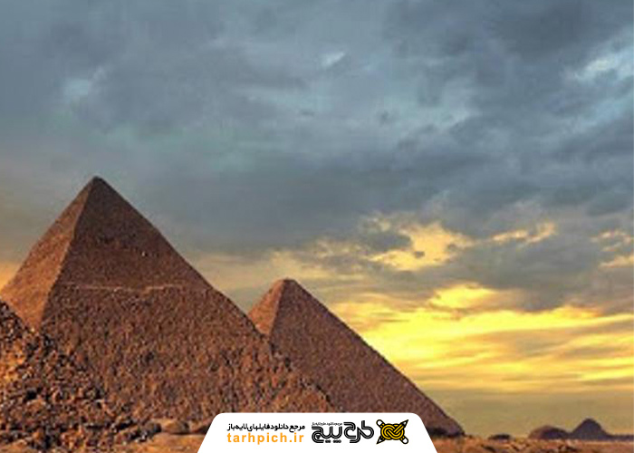 دانلود تصویر استوک اهرام ثلاثه مصر