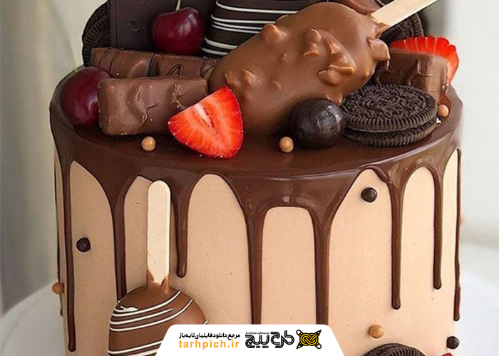 دانلود تصویر استوک کیک شکلاتی پرطرفدار