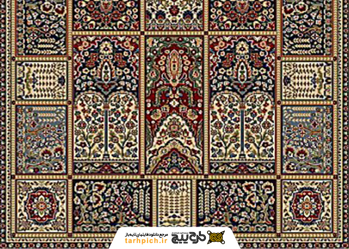 دانلود تصویر استوک تکسچر فرش کلاسیک برای فتوشاپ
