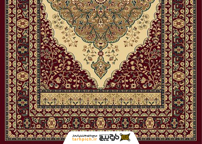 دانلود تصویر استوک تکسچر فرش قدیمی با کیفیت بالا