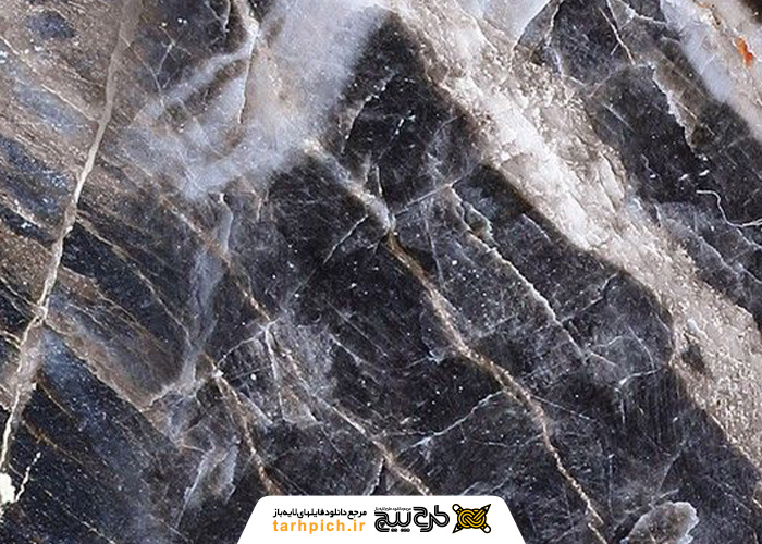 دانلود تصویر استوک سنگ مرمر بافت زمينه سنگ مشکی و طرح‌های رنگی