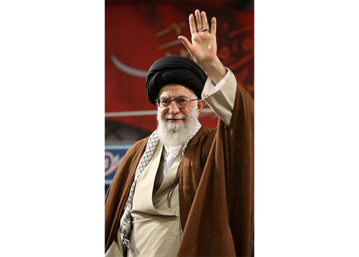 دانلود تصویر آیت الله خامنه ای با بک گراند امام حسین