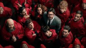دانلود تصویر استوک پوستر سریال سرقت پول (Money Heist)