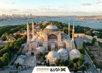 دانلود تصویر استوک مسجد ایاصوفیه در ترکیه