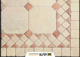 دانلود تصویر استوک متریال سنگ آنتیکر رنگ کرم