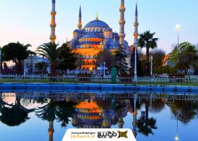 دانلود تصویر استوک مسجد سلطان احمد یا مسجد آبی در استانبول
