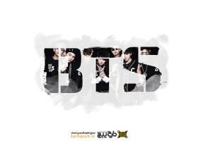 دانلود تصویر استوک آرم گروه BTS