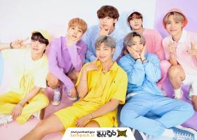 دانلود تصویر استوک پروفایل bts با لباس های رنگارنگ و شاد