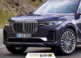 دانلود تصویر استوک ماشین BMW مشکی شاسی بلند